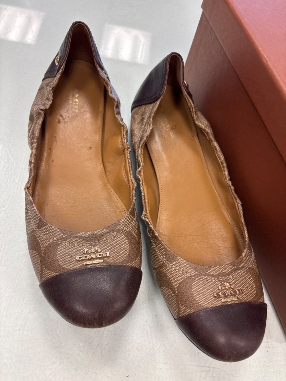 Coach Camilla flats 8 - Picture 2 of 7